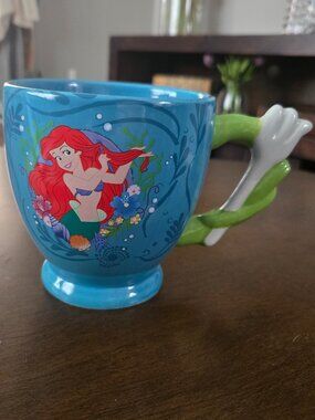 NWT Disney The Little Mermaid Dinglehopper Ceramic 20 Oz Mug
